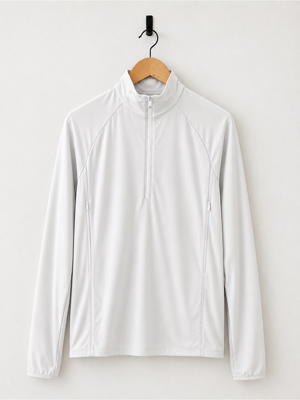Adidas Golf Women's XL White 1/4 Zip Pullover Performance Top